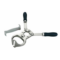Pliers to geld cow, lamp